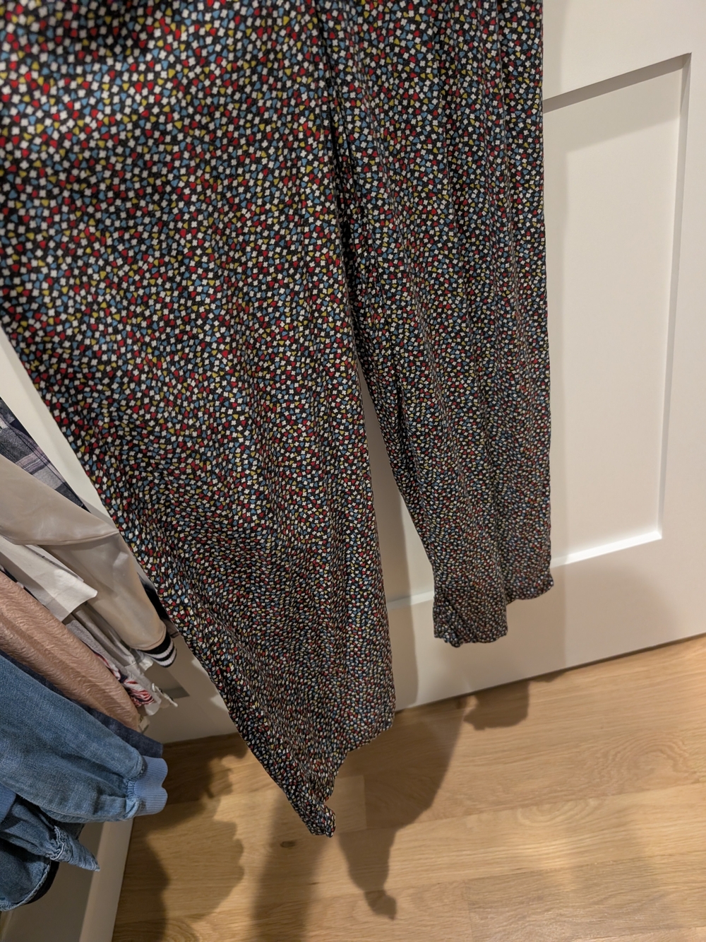Women's Black Multi-Color Printed Jumpsuit
